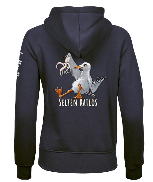 Full Zip Hood - "Selten ratlos" (Gr. S-3XL) (7 Farben)